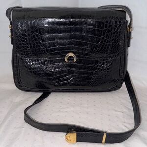 vintage SILVANO BIAGINI crocodile purse